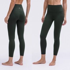 NWT Lululemon Align High Rise Leggings 25” - Legacy Green Size 6